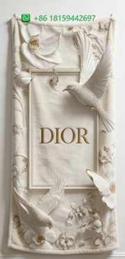 Dior Throw Blankets